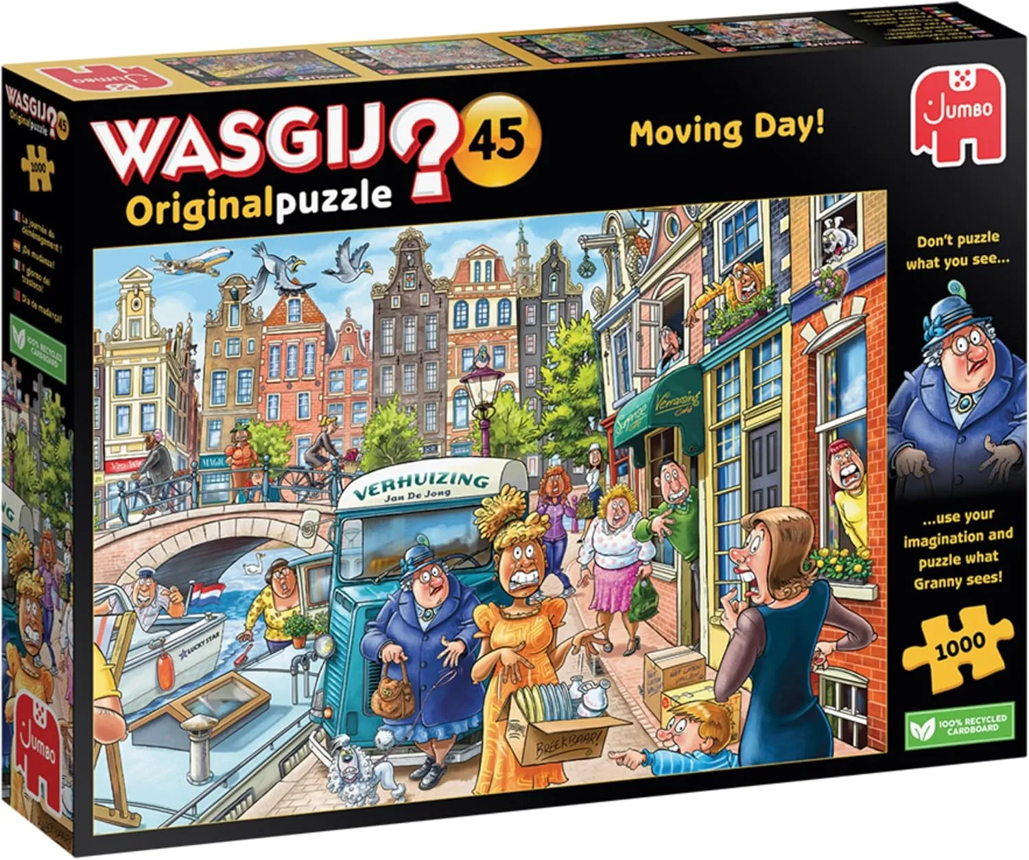 Wasgij Original 45 - Moving Day! (1000 Pieces)