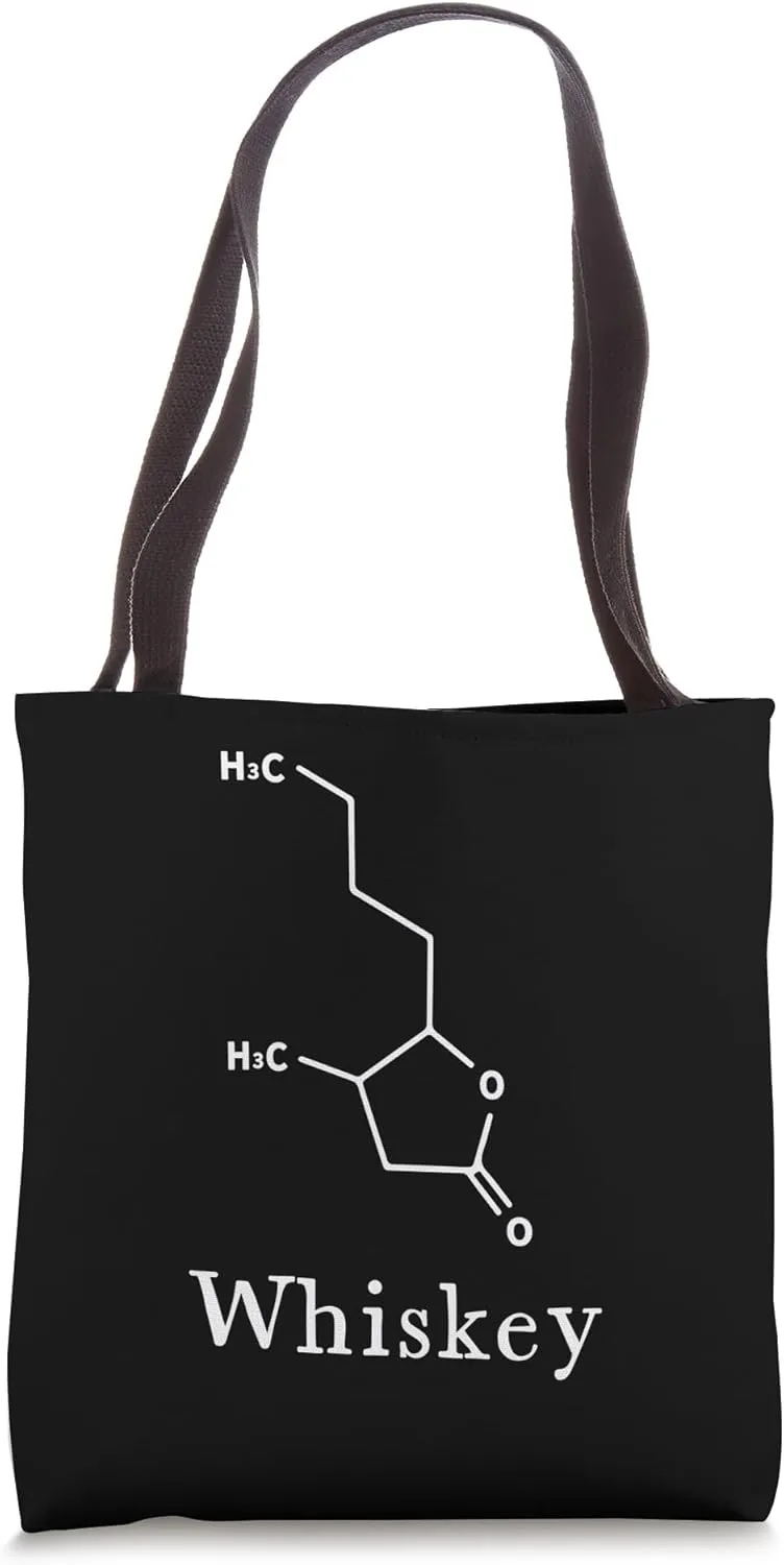Whiskey - Molecule Chemical Formula - Science - Whiskey Tote Bag