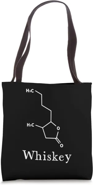 Whiskey - Molecule Chemical Formula - Science - Whiskey Tote Bag