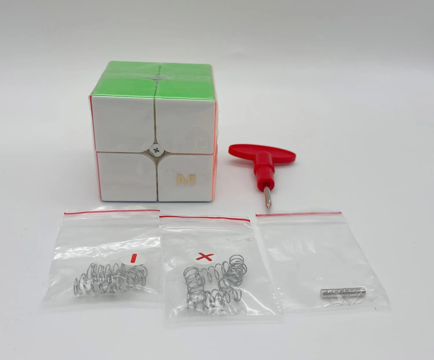 Willking YJ MGC Elite 2x2 Magnetic stickerless Speed Cube Yongjun MGC Elite 2X2 2M Magnetic Cube Puzzle