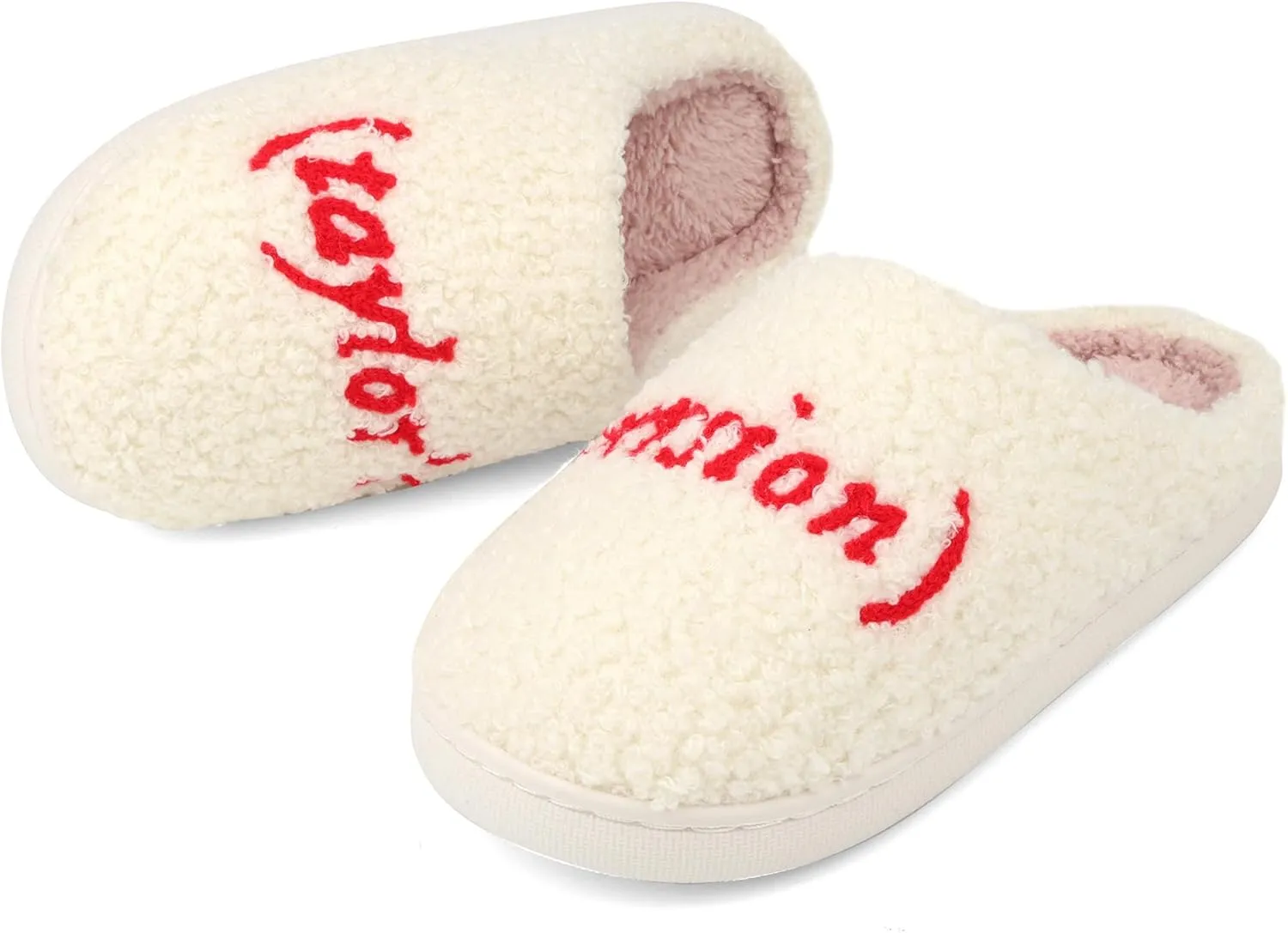 Women Men House Slippers Comfy Plush Slippers Shoes for Home Bedroom Indoor