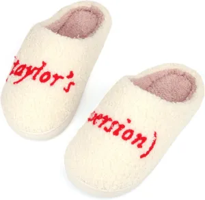 Women Men House Slippers Comfy Plush Slippers Shoes for Home Bedroom Indoor
