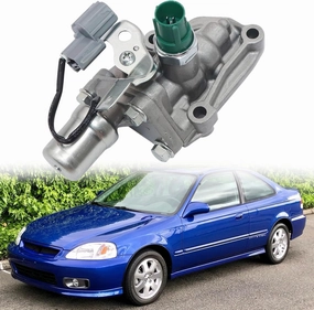 XQSMWF VTEC Solenoid Variable Valve Timing Compatible With Honda Del Sol 1993-1997 for Civic SI 1999-2000 Fit for Acura Integra GSR 1992-2001 B16 B17 B18c replace 15810P30005 15810-P30-005