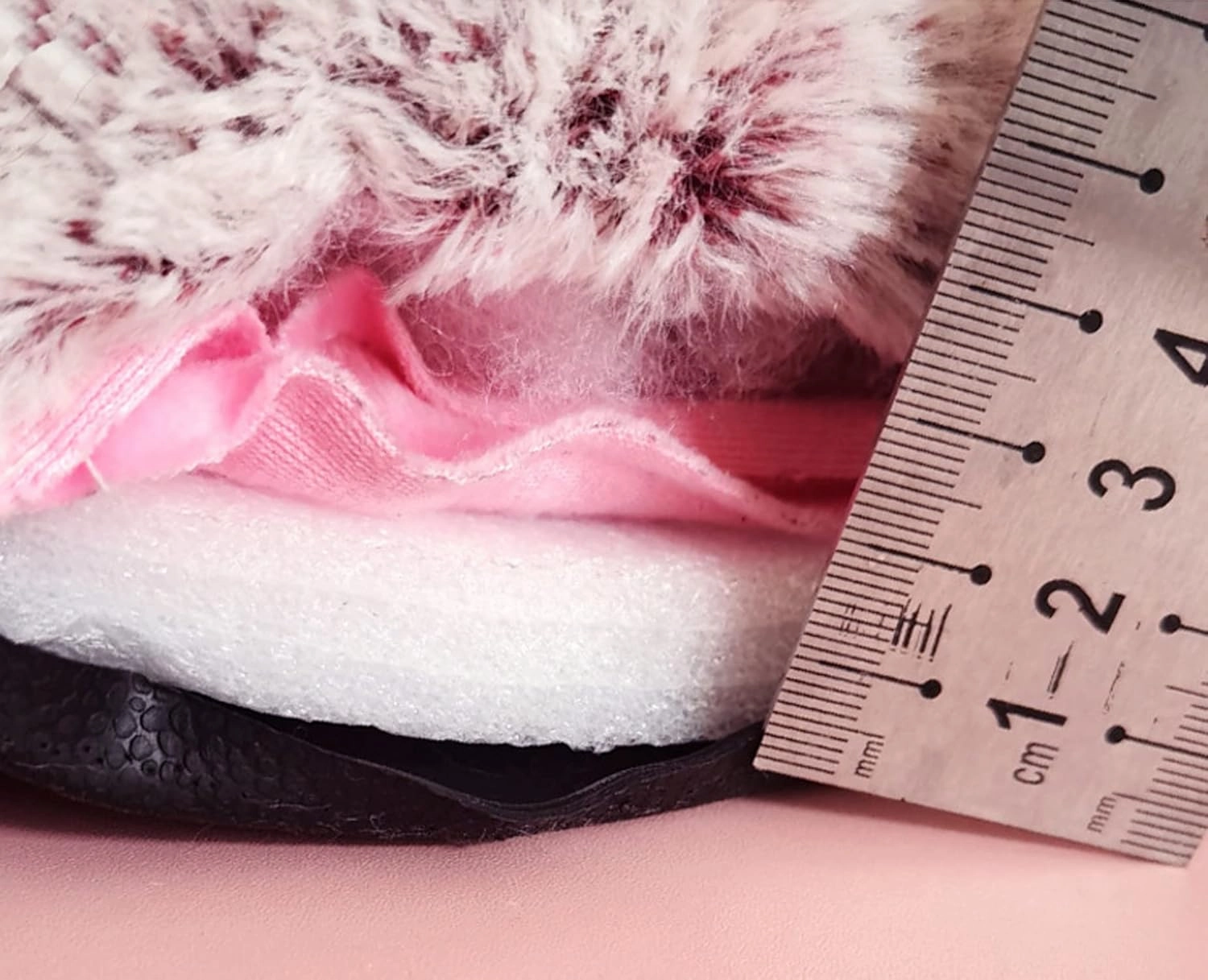 YESBOR Men's Cute Plush Paw Claw House Slippers Halloween Furry Animal Cosplay Costume Shoes