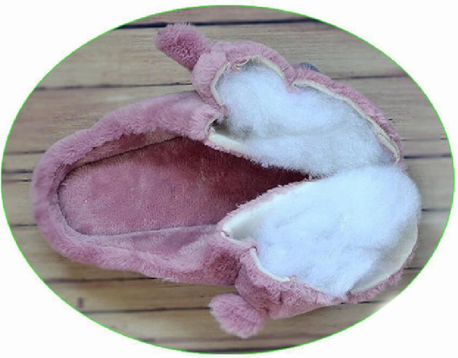 YILANLAN Women's Cartoon Animal Hippo Slippers - Winter Warm Furry Cute Home Slippers